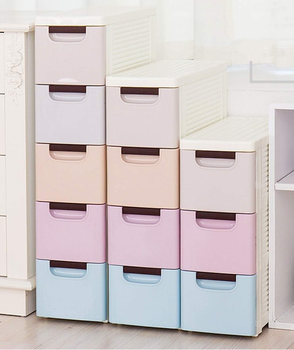 Wyyggnb Storage Tower Storage Drawers, Bathroom Chest of Drawers, Crack Snack Plastic Storage Box Living Room (Size : 204084CM): Home & Kitchen