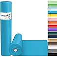 Vanhench Lake Blue Wrapping Paper Roll 17.5"×963" (80FT), Solid Color Art Kraft Craft Paper for Christmas, Wedding, Birthday Wrapping Paper Bouquet Flower Crafts Poster Bulletin Board Paper Roll