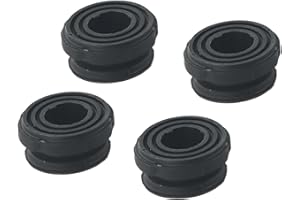 for Honda EB2000i EU2000i Generator Replacement Rubber Foot Pad, 4-Pack Black Bottom Cushion Mount for Compatible with EB2000