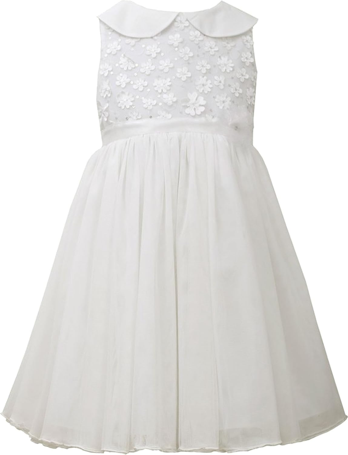 peter pan collar flower girl dress