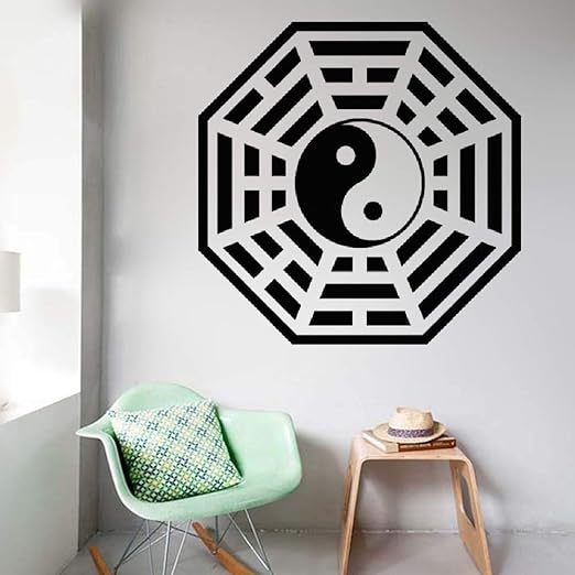 Amazon Com Funlaugh Quote Decor Symbole Tao Pour Le Salon Tao