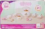 Disney Princess Style Collection Tea Set Play Accessories 21 Piece view 6