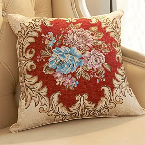 European jacquard sofa cushions,candy pillow bed on the back waist by-C 55x55cm(22x22inch)VersionA