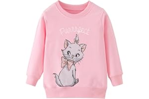 NUBEEHOHO Toddler Girls Sweatshirts Baby Crewneck Pullover Long Sleeve Shirts Kids Winter Casual Tops Clothes 2T-7T