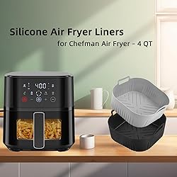 2Pack Silicone Air Fryer Liners for Instant Pot