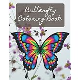 Butterfly Coloring book: best gift item for loved ones, kids and friends
