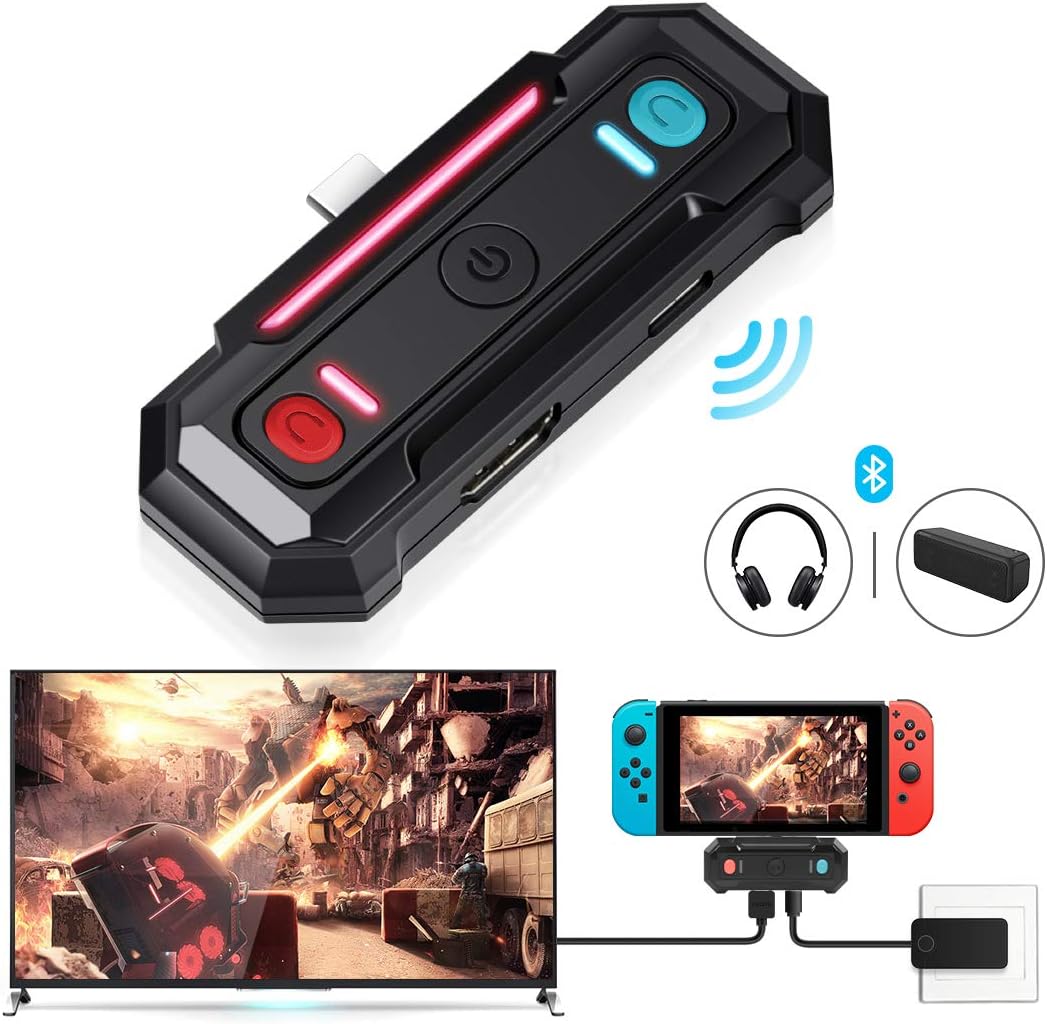 trasmettitore bluetooth per nintendo switch