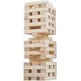 Amazon.com: Hey! Play! Tower Stacking Board Games with 54 Giant Wooden ...