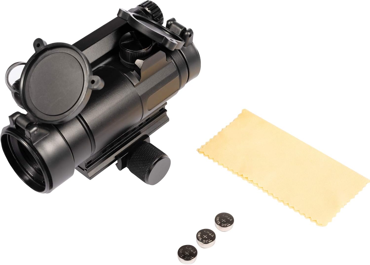 M4 1x30mm Red Green Dot Sight Side Mount Reflex Sight Micro Brightness Adjustable Red Green Dot Sight Rifle Scope, 4-5 MOA Dot Size with Len Covers : Sports & Outdoors