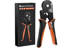 Ferrule Crimping Tool Kit AWG28-5, Lytool Hexagonal Ferrule Crimpers, Wire Ferrule Crimper Plier Kit and 1200PCS Wire Ferrule