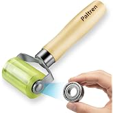 Seam Roller with Dual Ball Bearings, Automotive Sound Deadening Roller | Solid PU Wheel Smoothing Tool for Car Audio Insulation, Heat Abatement Mat, Wallpaper, Vinyl and Seam Application.