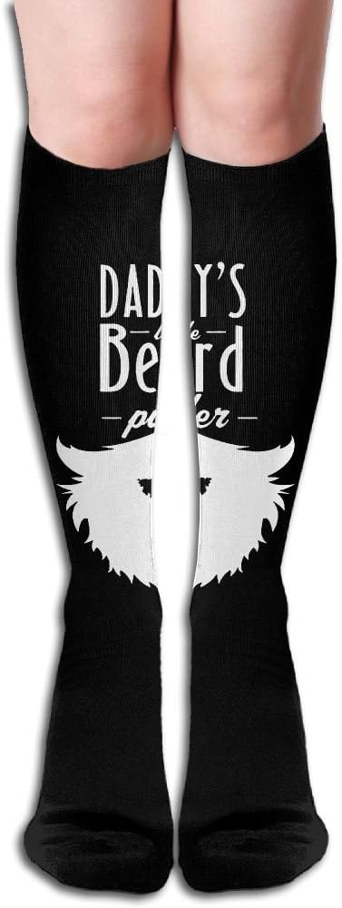 CUUO Daddys Little Girl Pink Soft Boot Stocking Leg Warmer for Girls and Women-19.7 Inch