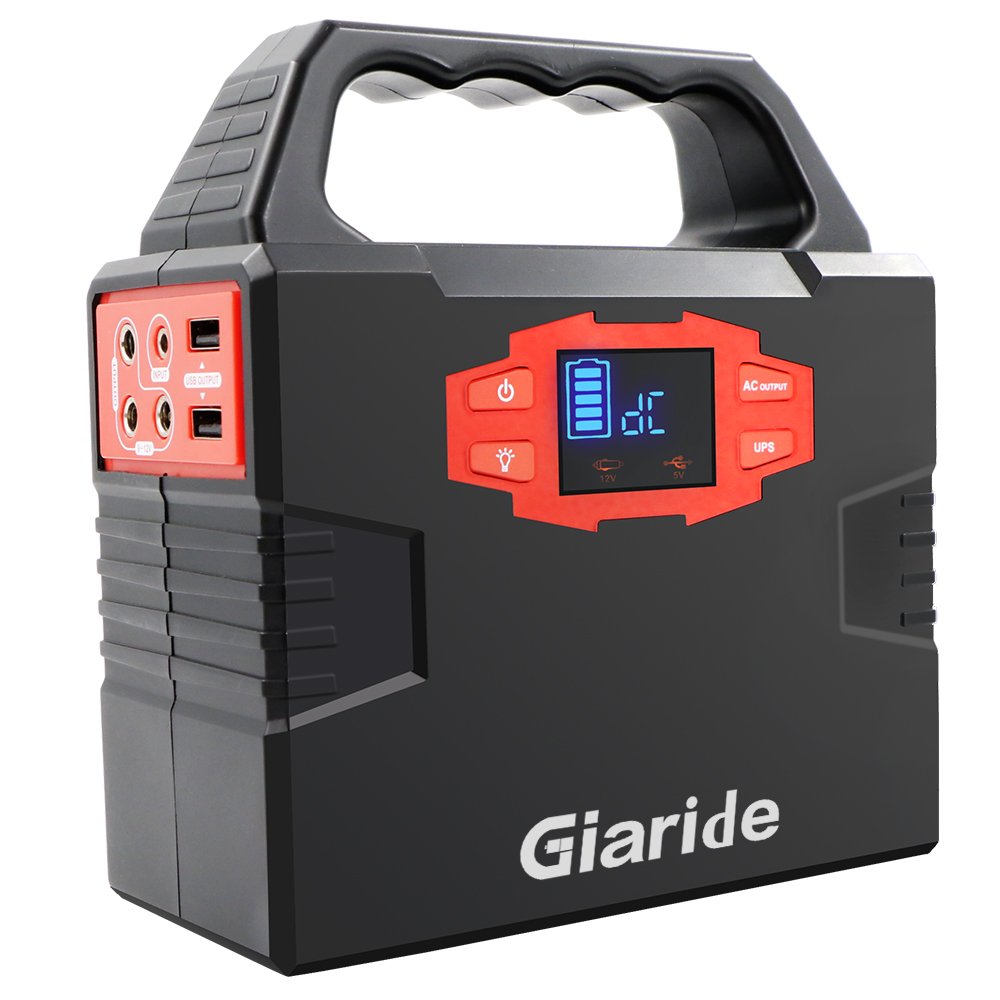 Portable Generator, Giaride 150Wh Solar Power Inverter 40800mAh Battery