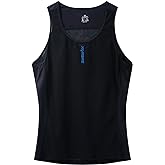 YKYWBIKE Cycling Base Layer Women Quick Dry Sleeveless Cycling Jersey Compression Mesh Undershirt Breathable Biker Shirts