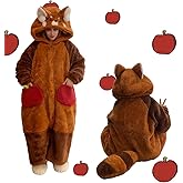 GKWW Red Panda Onesie Pajamas Flannel Wearable Blankets Hoodie Soft Animal Blanket Oversized Sleeping Bag for Adult Kids