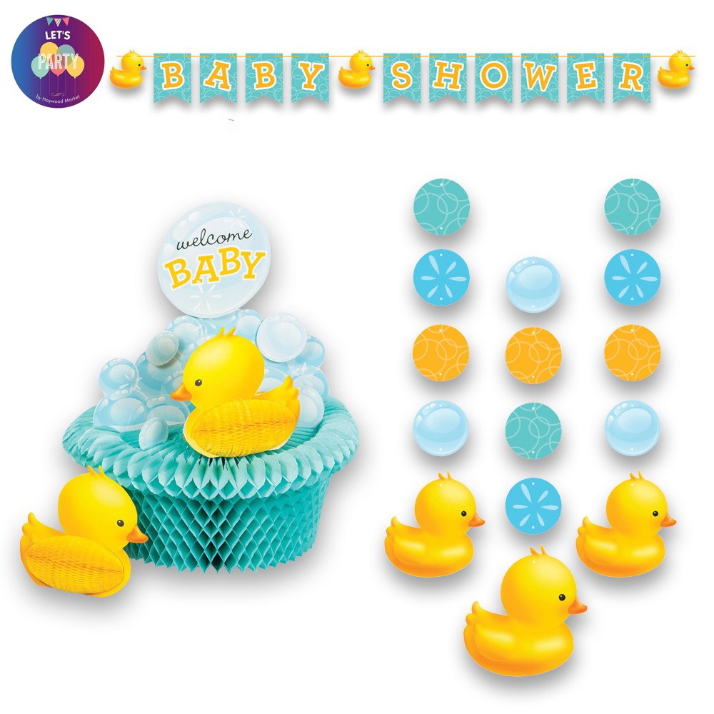 Rubber Ducky Baby Shower Decorations Duck Bubble Bath Baby