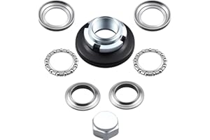 Amavoler Steering Fork Bearing Set Steering Rod Taper Bearings Kit Aftermarket Replacement Parts Compatible for Honda CRF/XR50 CT70 CT90 Z50 Z50R Z50J Mini Trail Pit Dirt Bike Motorcycle.