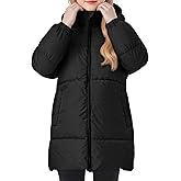 Happy Cherry Girls Winter Coats Hooded Puffer Jackets Medium Length Down Cotton Coats Snow Outerwear