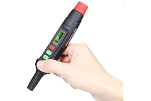 VISLONE HABOTEST Portable Gas Leak Detector Alarm Combustible Gas Detector with Audible and Visual Alarm for All Types of Flammable Gases Propane Methane Natural Gas