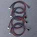 UEETEK 4 Pcs Bipolar Stepper Motor Cables 100 cm Long for NEMA 17 Used in Reprap 3D Printers CNC Machines