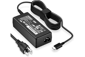HIBBO Chromebook Charger USB C Laptop Charger for HP, Lenovo, Dell, Acer, Asus, Samsung, Google Type C 45W Universal Power Adapter