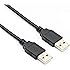 Pasow USB 2.0 Type A Male To Type A Male Extension Cable AM to AM Cord Black (30Feet/10M)