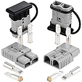 175A Battery Cable Connector for 1/0-4 Gauge Cable Wire Connector Compatible with Car Winch Trailer Lift Motor Jumper Cable R