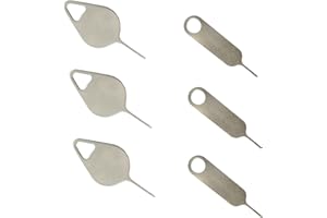 (6 pcs) Sim Tray Pin for Samsung Galaxy s6,s6 lite,s8,s20,s20 Plus,s10,s10 Plus,s21 Ultra,MBpartsactiva Replacement Sim Card 