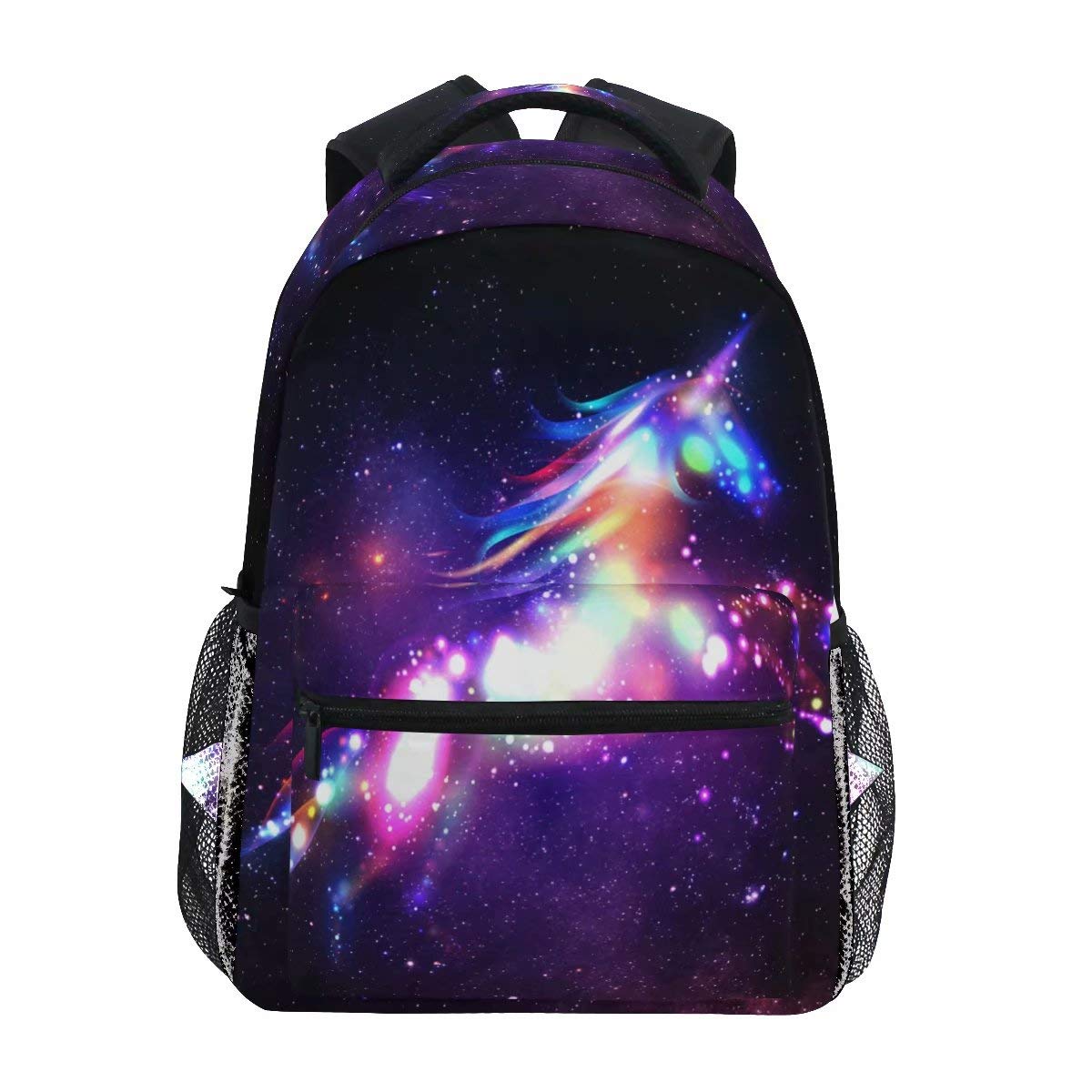 ALAZA Unicorn Backpack Girls School Bag Galaxy Magic Laptop Bookbags Canvas Rucksack