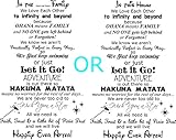 In the (insert your last name) Family Happily Ever After Wall Decal, in this house type, Walls with Style (Black)