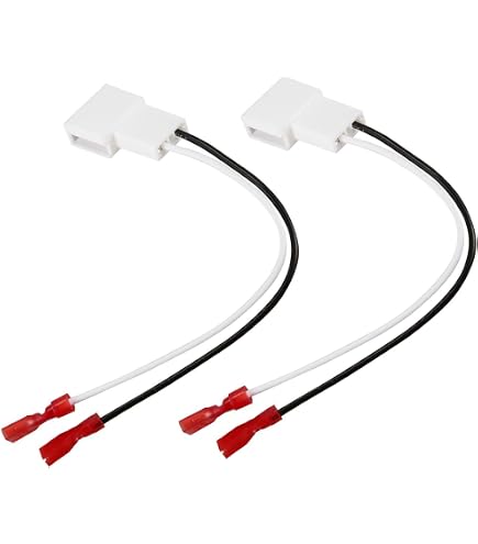 2 Pcs Car Speaker Wire Harness Adapter - Plug & Play For Toyota, Scion, Lexus, Mitsubishi - View #3