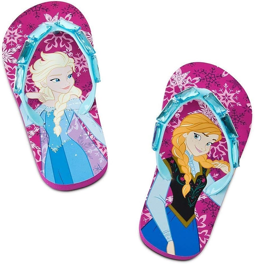 disney frozen flip flops