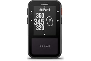 Garmin Approach® G20 Solar, GPS Golf Handheld with Solar Charging, Sunlight-Readable High Resolution Display, Built-in Magnet