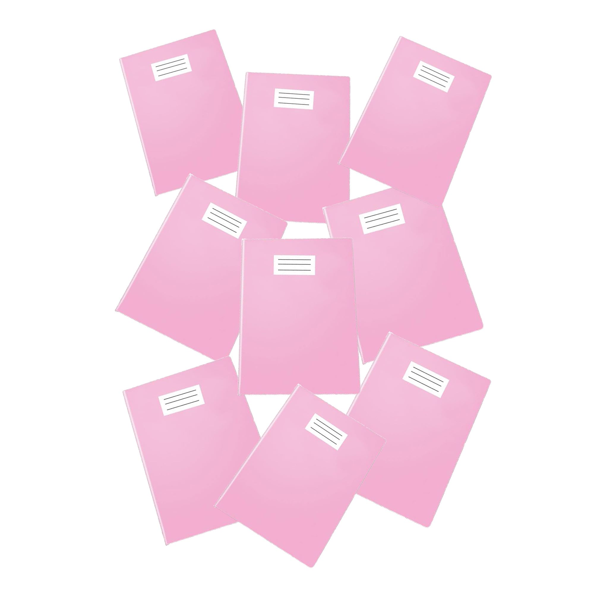 Pigna Pack of 25 Maxi Cover/Notebook Cover Coloured Lacquered, Not Transparent, F.to A4 - Pink, 0230516RS