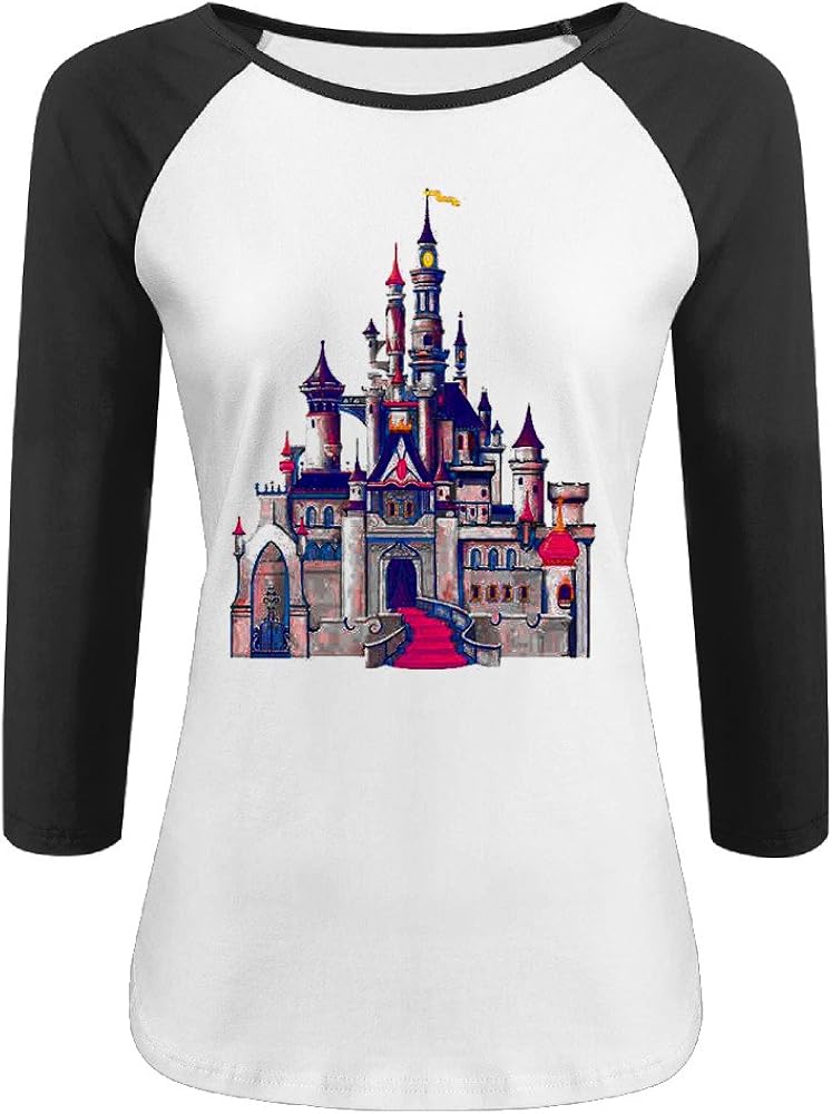 Womens Princess 3/4 Sleeve\r\n T Shirt Joker Tshirts