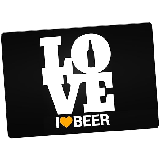 TODO el mundo Loves cerveza alcohol Pub imán para nevera, I Love ...