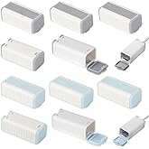 10 Pcs Foycow Child Proof USB Charger Protector - Charger Cover for Electrical Safety Baby Products, Baby Proof USB Charger C