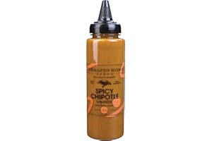 Terrapin Ridge Farms Spicy Chipotle Garnishing Sauce – Smoky & Zesty Sauce for Tacos, Sandwiches, Seafood & More – 8.5 oz Bottle