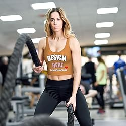 Custom Tank Tops for Women Custom Women's Crop Top