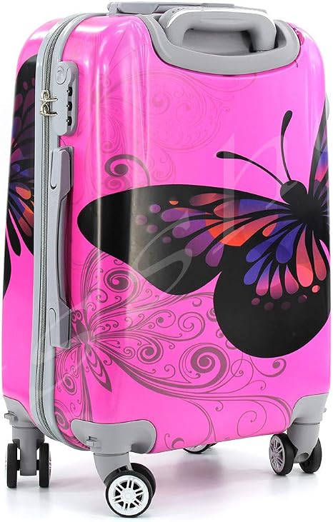 Maleta Cabina Rígida Christian Lacroix azul 55 cm 4 ruedas TSA