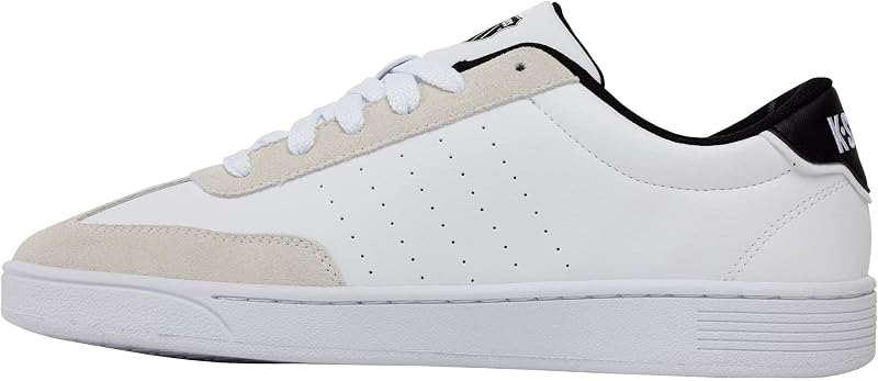 Baskets Court Balboa SDE pour Homme, en Blanc, Cloud Dancer/Noir, Taille 42,5 UE, White Cloud Dancer Black, 42.5 EU