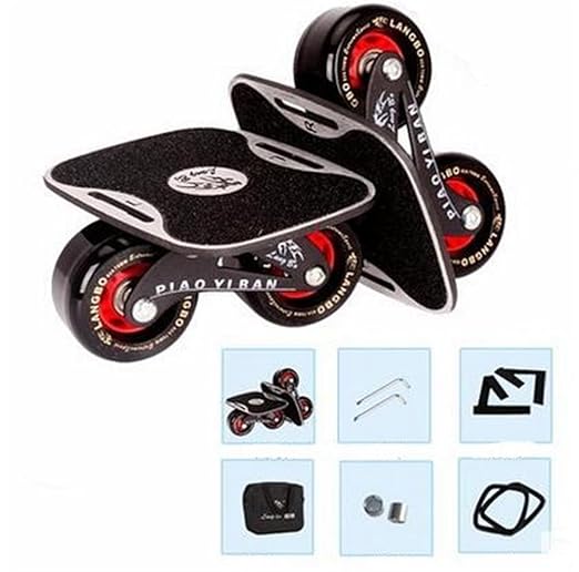 TTYY Freeline Drift Skates High-End-Lager Scooter Portable für Outdoor-Entertainment Land Surfen Set