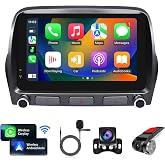 Car Radio for Chevrolet Camaro 2010-2015 Stereo Replacement Upgrade Carplay | Touch Screen Android Auto DSP in Dash Head Unit Multimedia Player Car Audio GPS Navigation