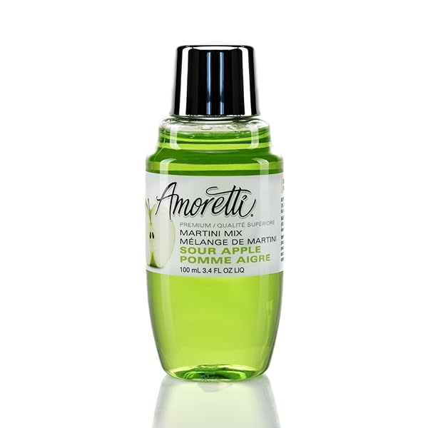 AMORETTI PREMIUM MARTINI MIX, SOUR APPLE, 3.4 FLUID...
