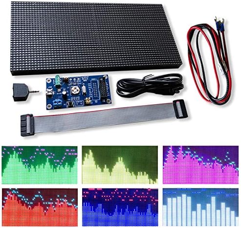Douk Audio RGB Music Spectrum Level Display Screen Indicator VU Meter (50 Modes)