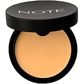 NOTE Luminous Silk Cream Powder - Medium Buildable Coverage Weightless Setting Powder Foundation - Soft-Matte Finish - 04-0.4 oz