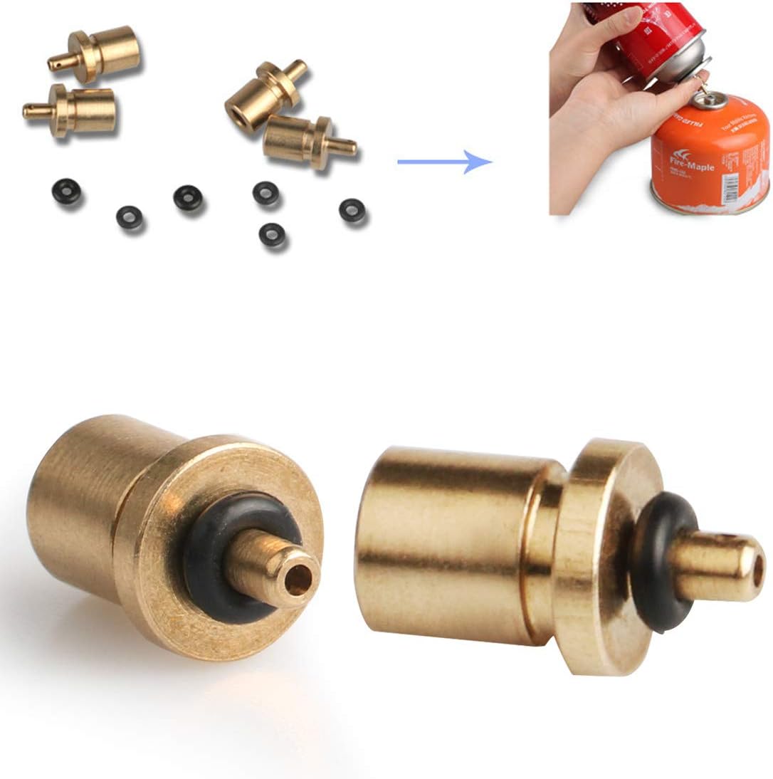 qianzhi Outdoor Camping Equipment Gas Refill Adapter Stove Gas Cylinder Gas Tank Burner Hiking Inflate Butane Canister Accessories