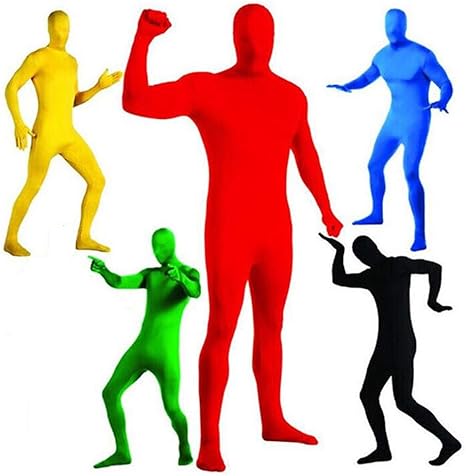 Amazon Hapyshop 全身タイツ コスプレ 着ぐるみ コスチューム 仮装 黒 黄 色 赤 ブルー グリーン 5種類色 パーテイー ハロウィン 発表会 ステージ コスチューム ユニセックス 大人 グリーン コスプレ 仮装 通販