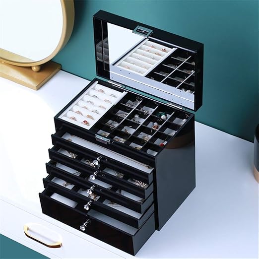 Jewelry Storage Box Large Jewellery Box Cosmetic Storage Box With