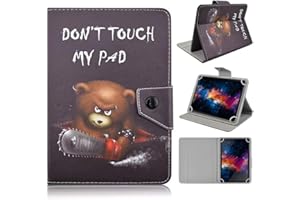 DETUOSI Universal 10.1 inch Tablet Case, 10 inch Tablet Cover, Magnetic Closure Travel Portable Protective Folio Leather Stand Shell Case for All Kinds of 9.6-10.5 inch Android/iOS/Windows Tablet #7
